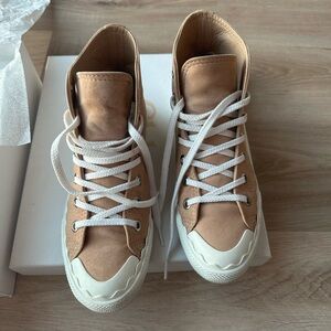 Chloe Suede High Top Sneakers